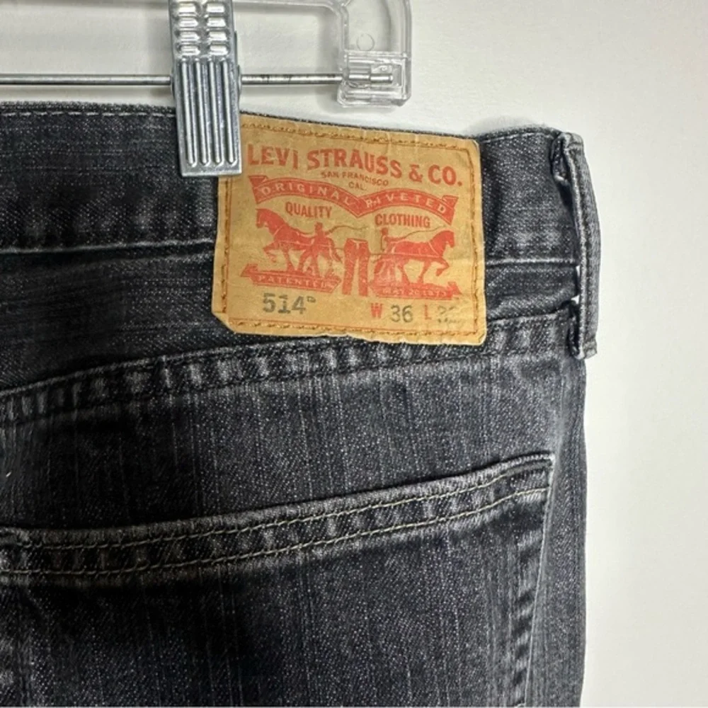Men’s 514 Levi’s Size‎ 36x32 Black Wide Leg Jeans